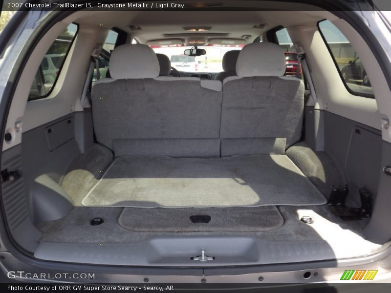 Graystone Metallic / Light Gray 2007 Chevrolet TrailBlazer LS