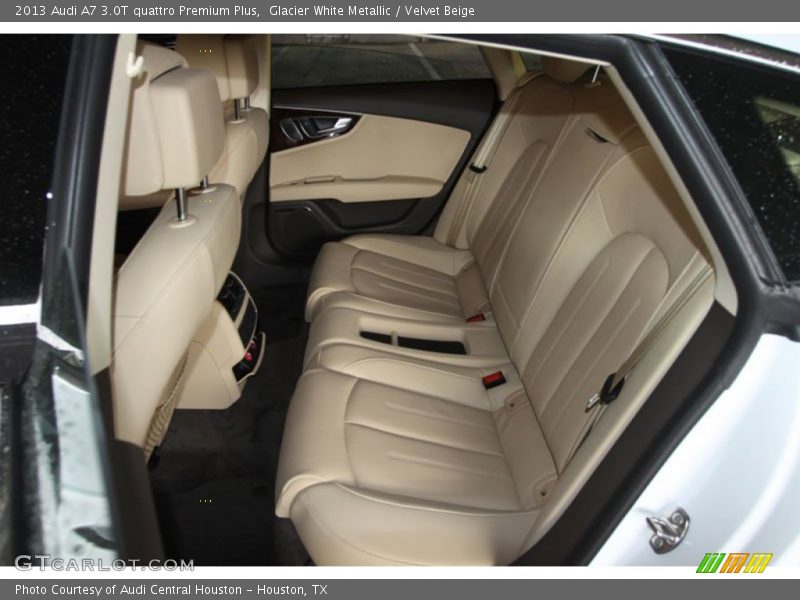 Glacier White Metallic / Velvet Beige 2013 Audi A7 3.0T quattro Premium Plus