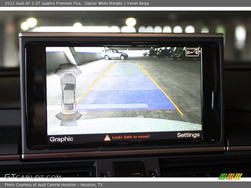 Glacier White Metallic / Velvet Beige 2013 Audi A7 3.0T quattro Premium Plus