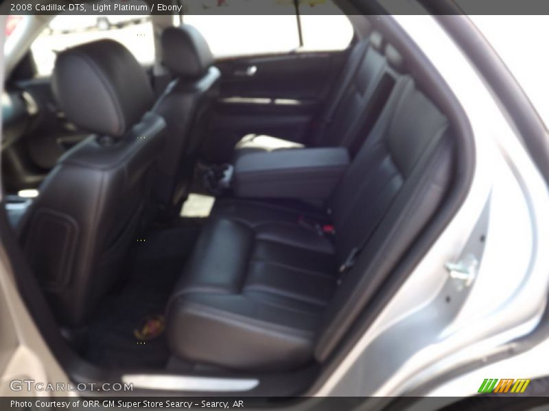 Light Platinum / Ebony 2008 Cadillac DTS