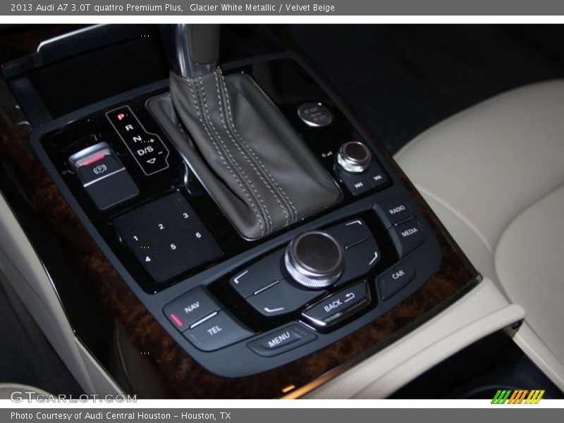 Glacier White Metallic / Velvet Beige 2013 Audi A7 3.0T quattro Premium Plus
