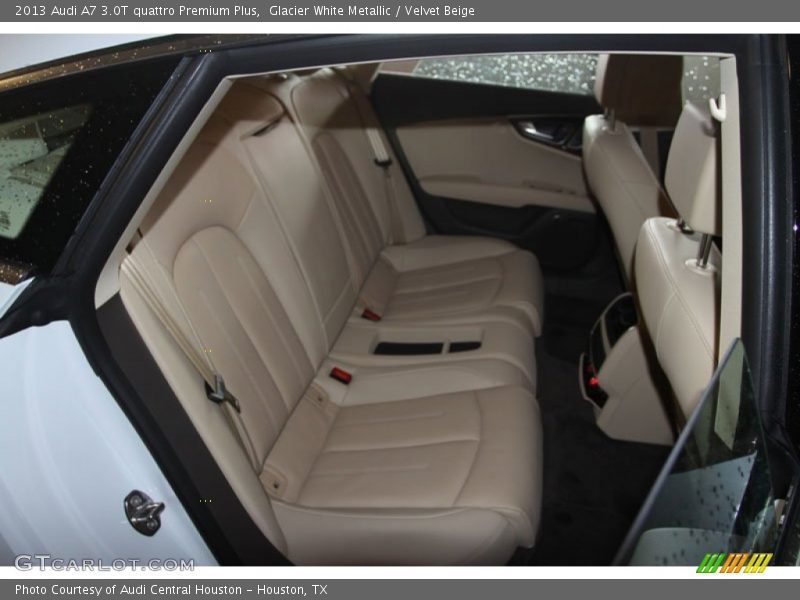 Glacier White Metallic / Velvet Beige 2013 Audi A7 3.0T quattro Premium Plus