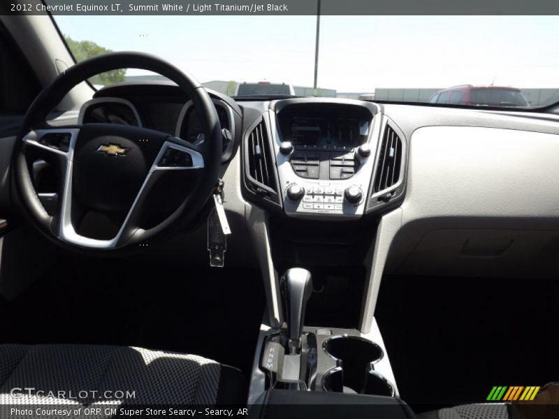 Summit White / Light Titanium/Jet Black 2012 Chevrolet Equinox LT