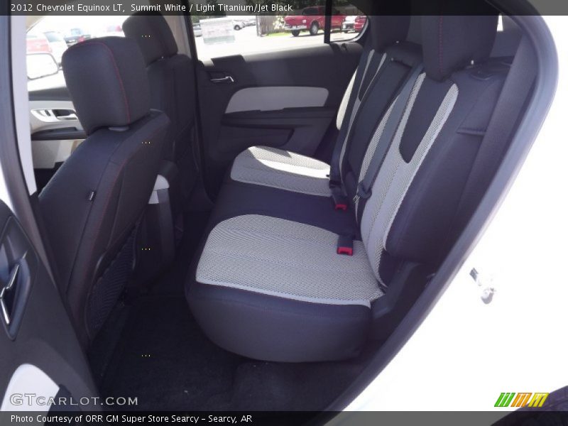 Summit White / Light Titanium/Jet Black 2012 Chevrolet Equinox LT