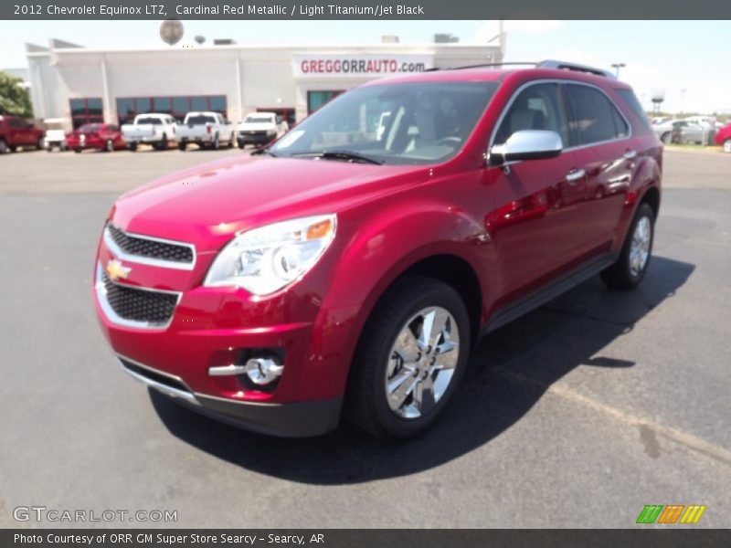 Cardinal Red Metallic / Light Titanium/Jet Black 2012 Chevrolet Equinox LTZ