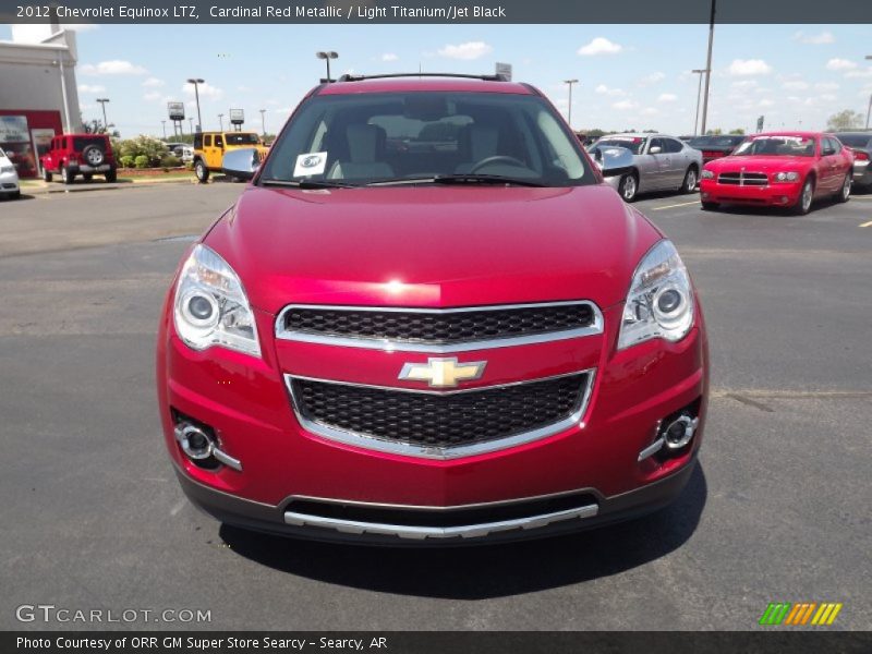 Cardinal Red Metallic / Light Titanium/Jet Black 2012 Chevrolet Equinox LTZ