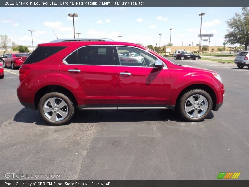 Cardinal Red Metallic / Light Titanium/Jet Black 2012 Chevrolet Equinox LTZ