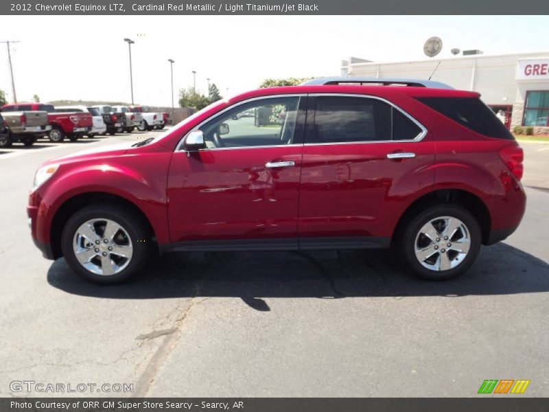 Cardinal Red Metallic / Light Titanium/Jet Black 2012 Chevrolet Equinox LTZ