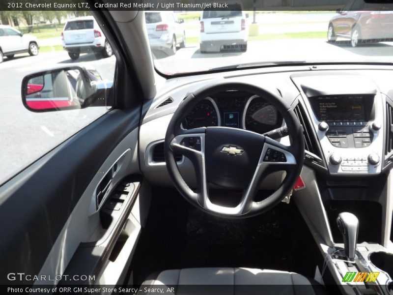 Cardinal Red Metallic / Light Titanium/Jet Black 2012 Chevrolet Equinox LTZ