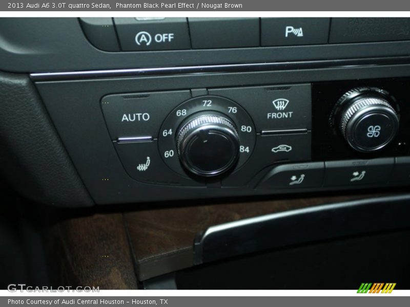 Controls of 2013 A6 3.0T quattro Sedan