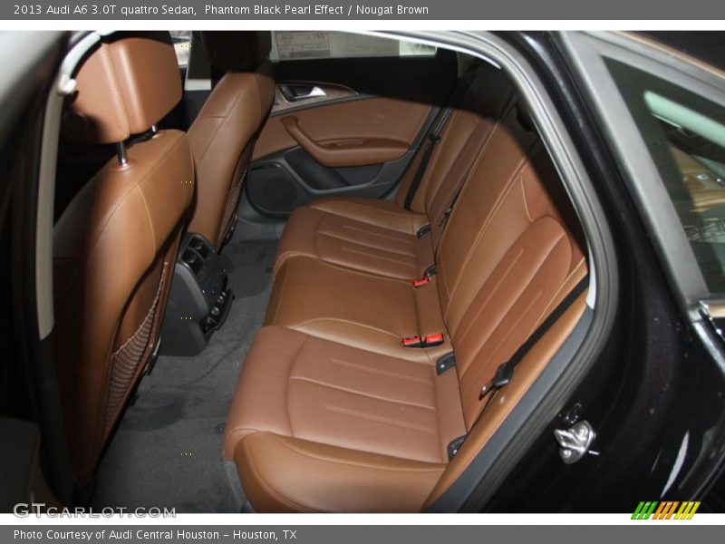 Rear Seat of 2013 A6 3.0T quattro Sedan