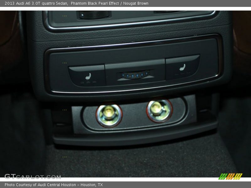 Phantom Black Pearl Effect / Nougat Brown 2013 Audi A6 3.0T quattro Sedan