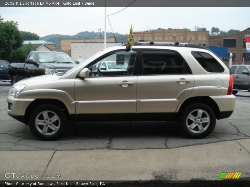  2009 Sportage EX V6 4x4 Gold Leaf