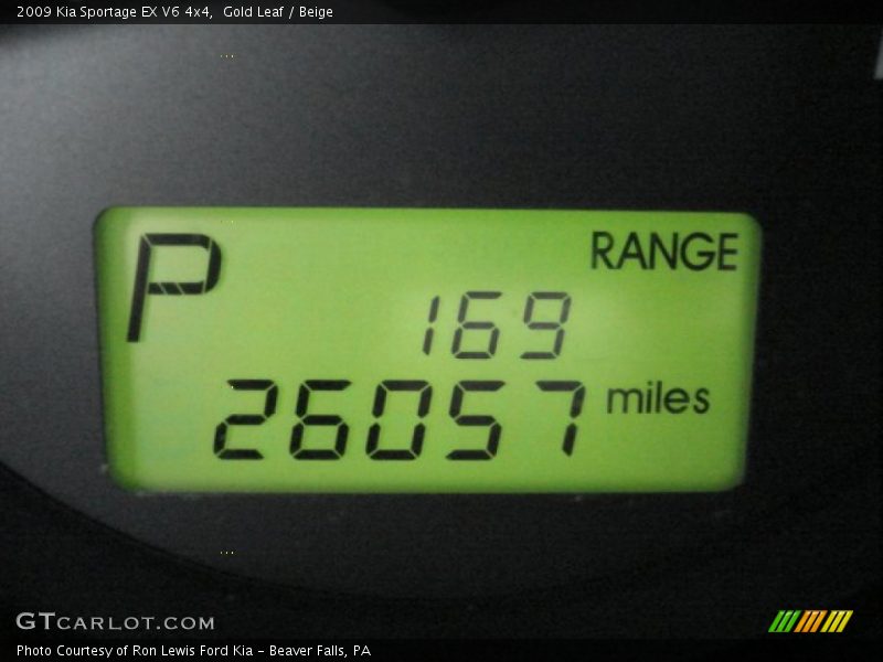 Gold Leaf / Beige 2009 Kia Sportage EX V6 4x4