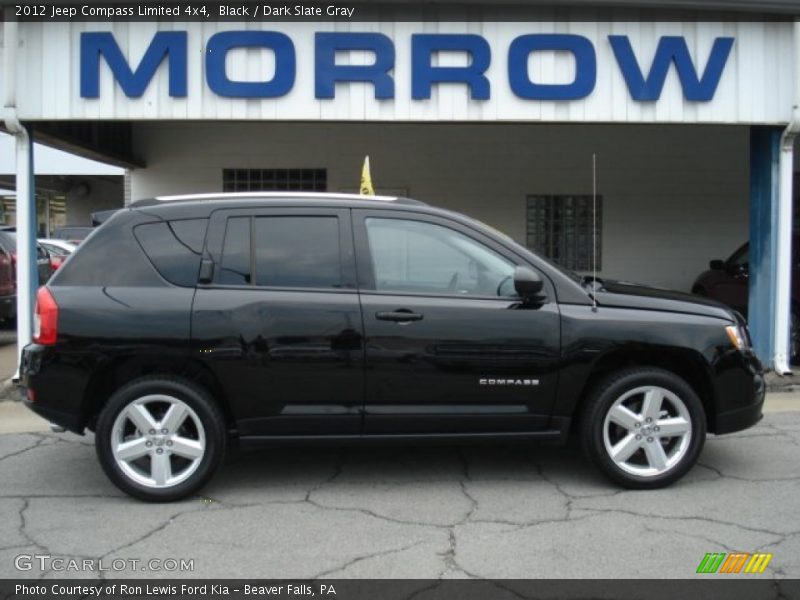 Black / Dark Slate Gray 2012 Jeep Compass Limited 4x4