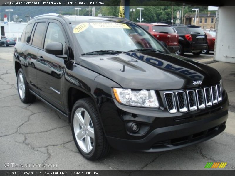 Black / Dark Slate Gray 2012 Jeep Compass Limited 4x4