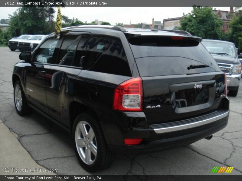 Black / Dark Slate Gray 2012 Jeep Compass Limited 4x4