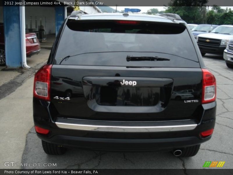 Black / Dark Slate Gray 2012 Jeep Compass Limited 4x4