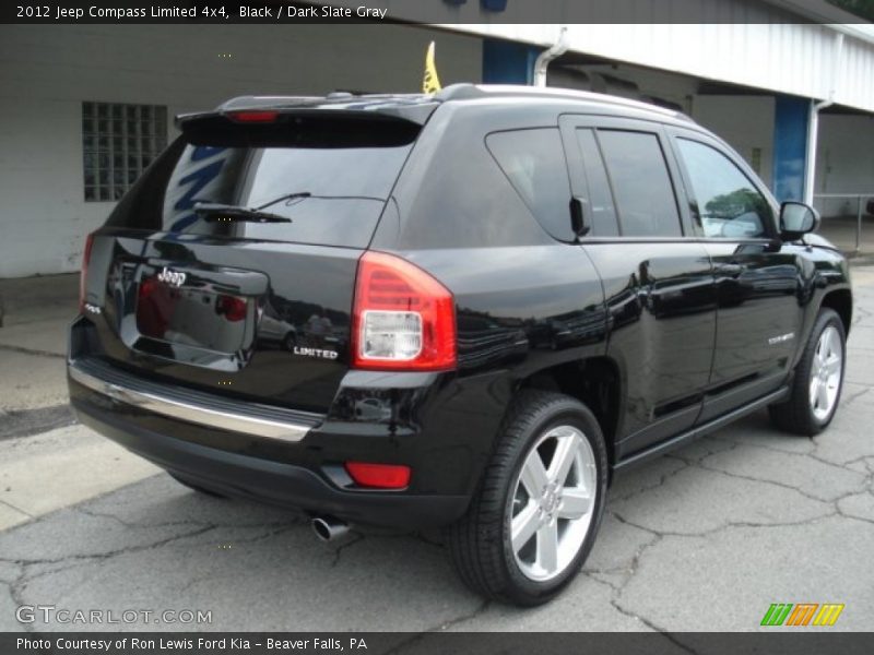 Black / Dark Slate Gray 2012 Jeep Compass Limited 4x4