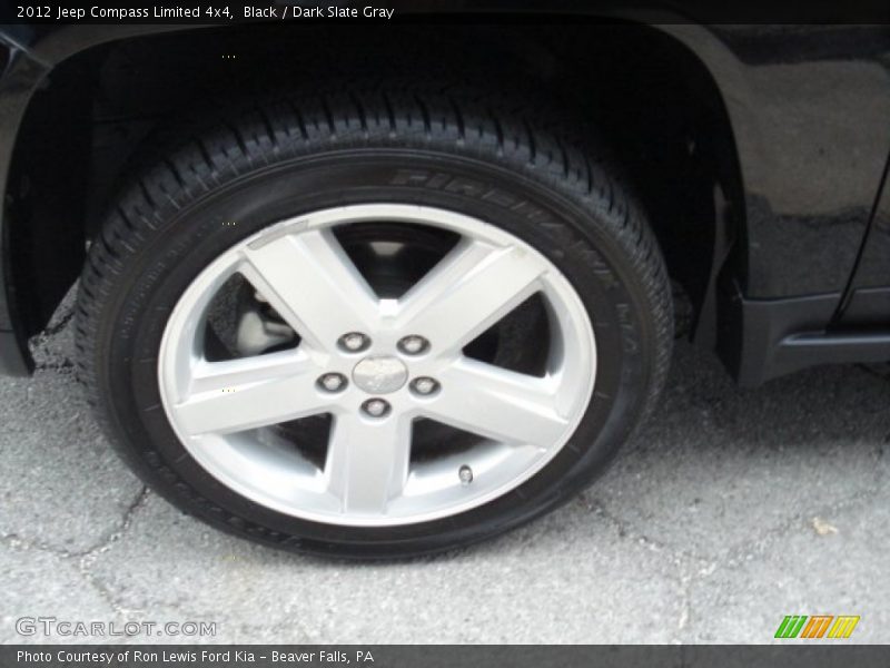 Black / Dark Slate Gray 2012 Jeep Compass Limited 4x4
