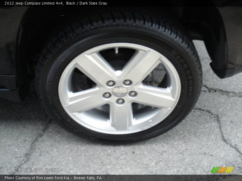 Black / Dark Slate Gray 2012 Jeep Compass Limited 4x4