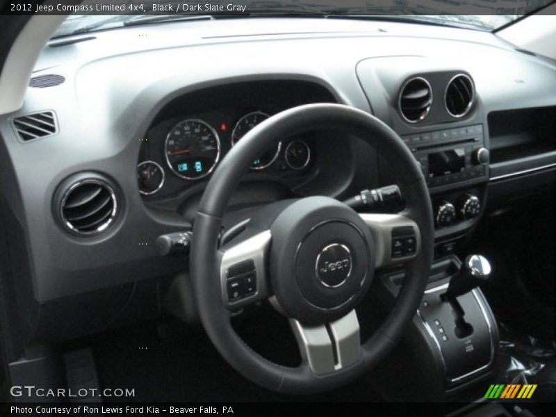 Black / Dark Slate Gray 2012 Jeep Compass Limited 4x4