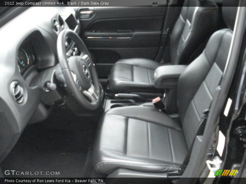 Black / Dark Slate Gray 2012 Jeep Compass Limited 4x4