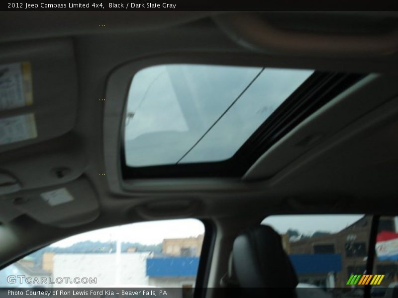 Black / Dark Slate Gray 2012 Jeep Compass Limited 4x4