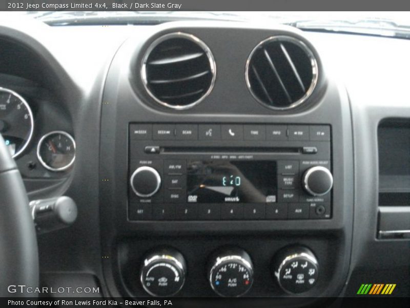 Black / Dark Slate Gray 2012 Jeep Compass Limited 4x4