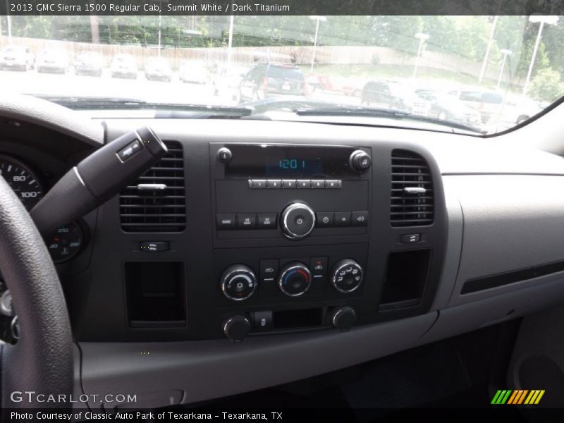 Summit White / Dark Titanium 2013 GMC Sierra 1500 Regular Cab