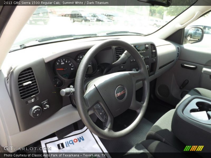  2013 Sierra 1500 Regular Cab Dark Titanium Interior