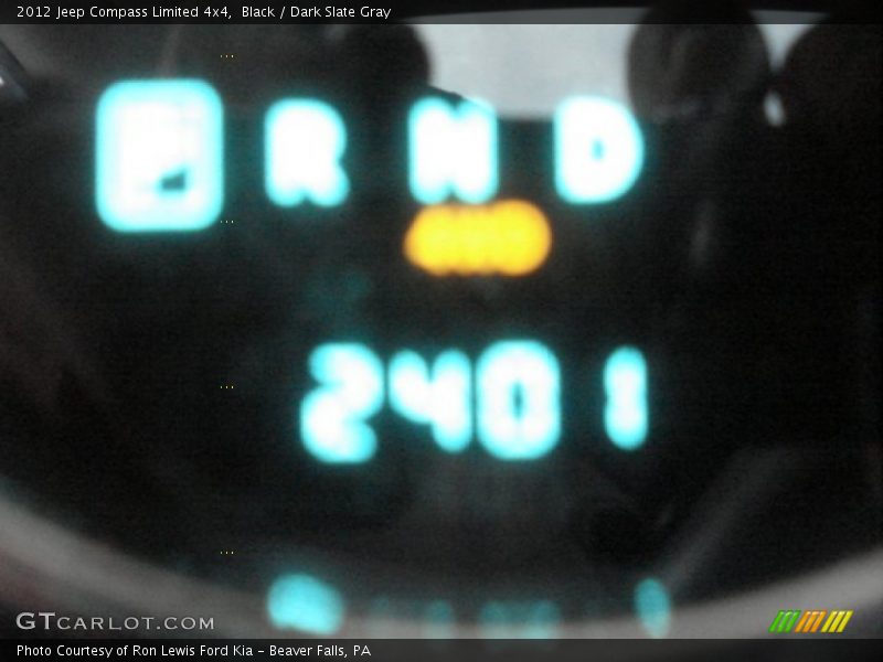 Black / Dark Slate Gray 2012 Jeep Compass Limited 4x4