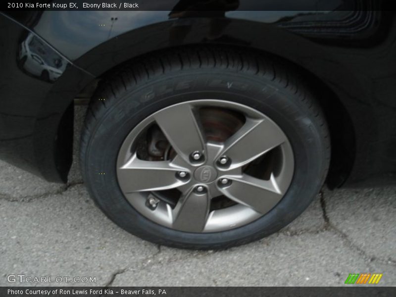 Ebony Black / Black 2010 Kia Forte Koup EX