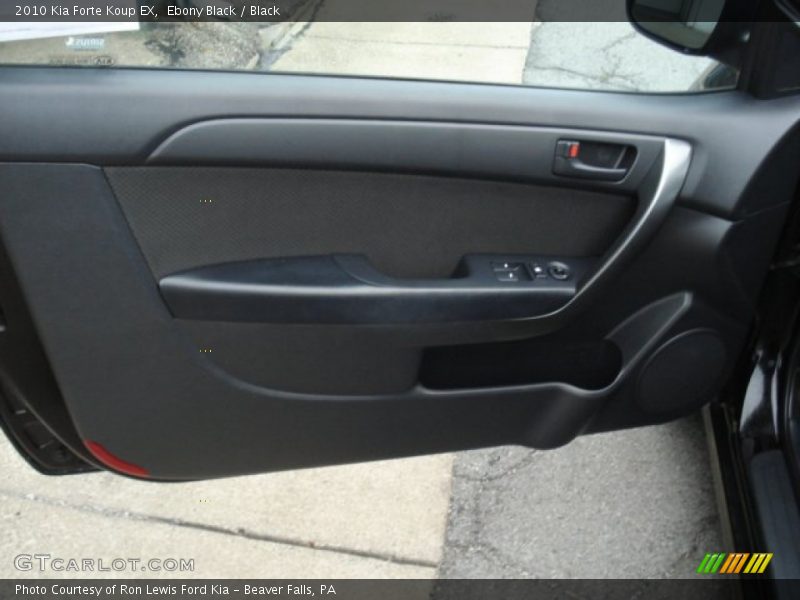 Ebony Black / Black 2010 Kia Forte Koup EX