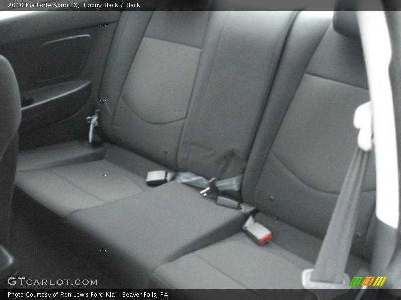 Ebony Black / Black 2010 Kia Forte Koup EX