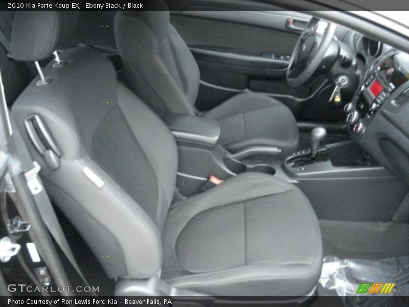 Ebony Black / Black 2010 Kia Forte Koup EX