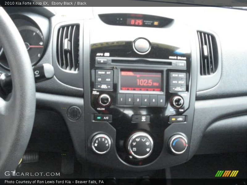 Ebony Black / Black 2010 Kia Forte Koup EX