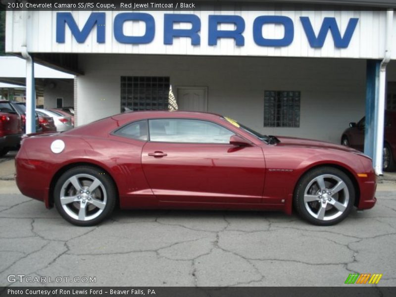 Red Jewel Tintcoat / Black 2010 Chevrolet Camaro SS/RS Coupe