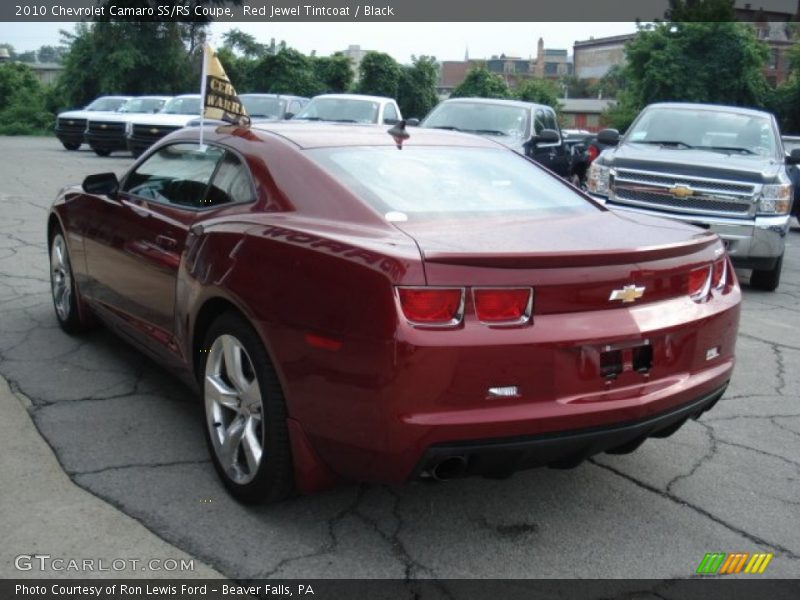 Red Jewel Tintcoat / Black 2010 Chevrolet Camaro SS/RS Coupe