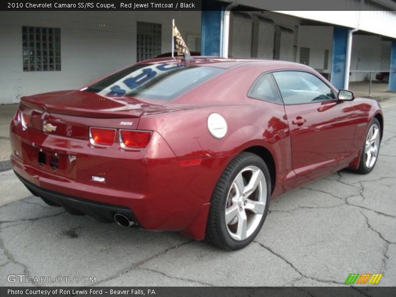 Red Jewel Tintcoat / Black 2010 Chevrolet Camaro SS/RS Coupe