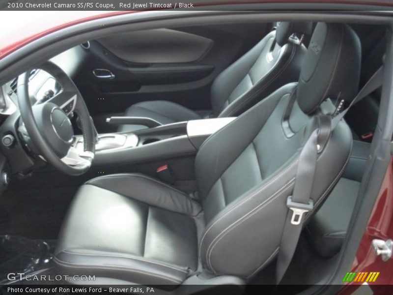 Red Jewel Tintcoat / Black 2010 Chevrolet Camaro SS/RS Coupe