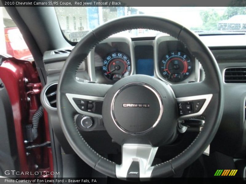 Red Jewel Tintcoat / Black 2010 Chevrolet Camaro SS/RS Coupe