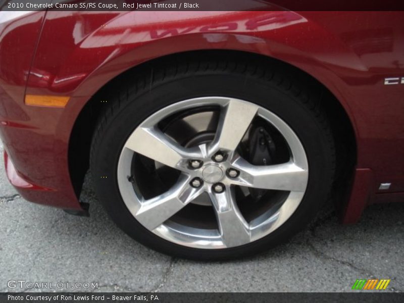 Red Jewel Tintcoat / Black 2010 Chevrolet Camaro SS/RS Coupe