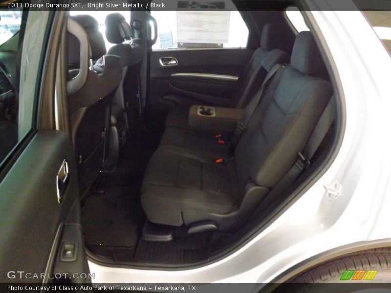 Rear Seat of 2013 Durango SXT