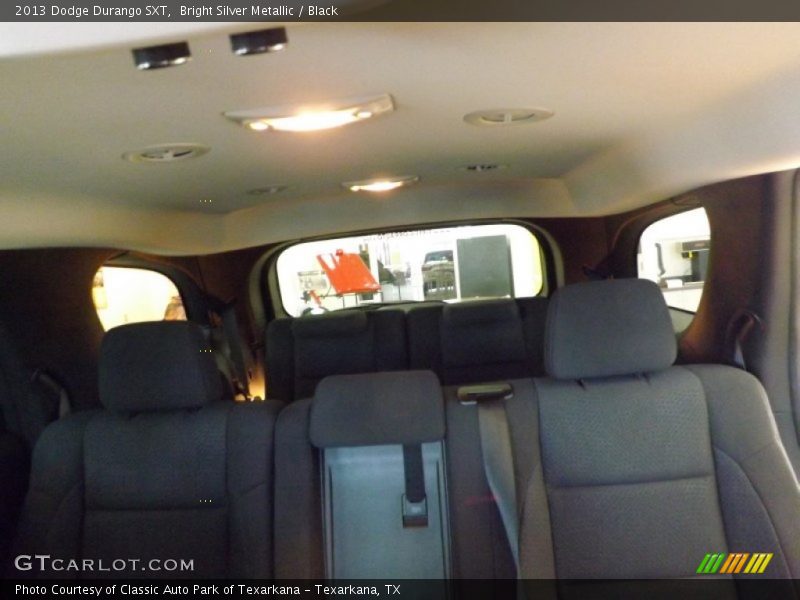 Bright Silver Metallic / Black 2013 Dodge Durango SXT