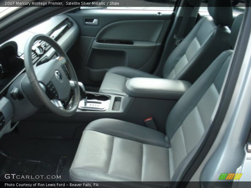 Satellite Silver Metallic / Shale 2007 Mercury Montego Premier