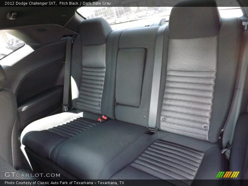 Pitch Black / Dark Slate Gray 2012 Dodge Challenger SXT