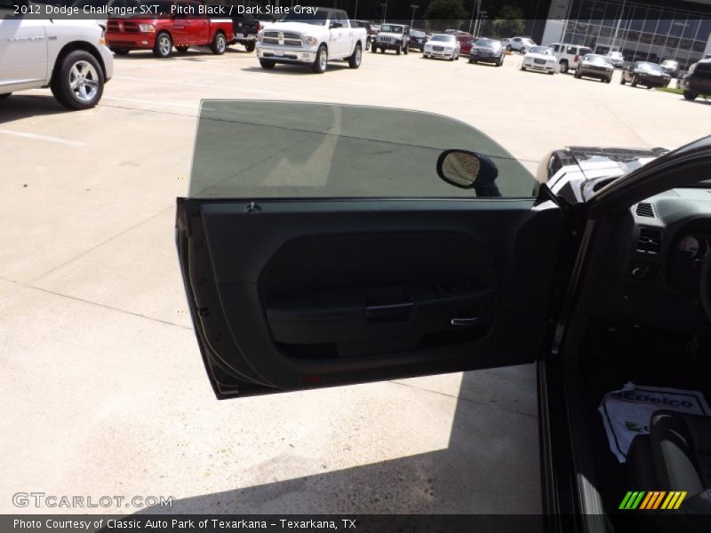 Pitch Black / Dark Slate Gray 2012 Dodge Challenger SXT