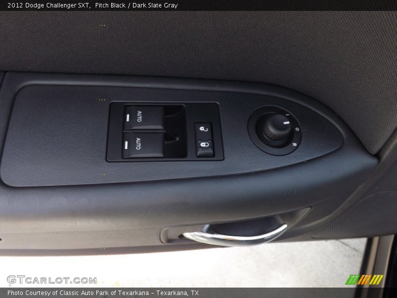 Pitch Black / Dark Slate Gray 2012 Dodge Challenger SXT