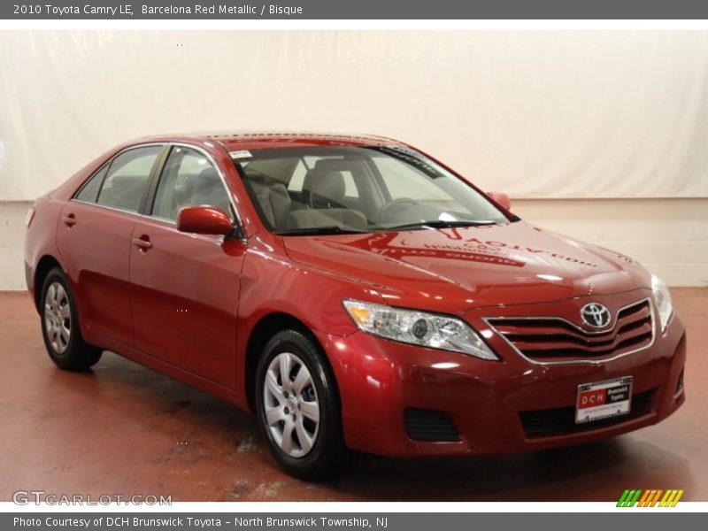 Barcelona Red Metallic / Bisque 2010 Toyota Camry LE
